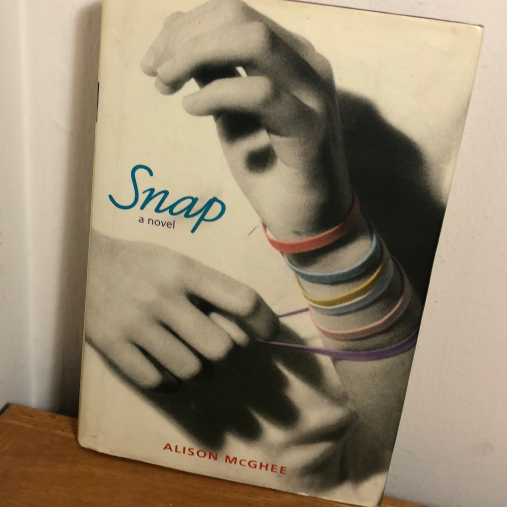 Hardcover book Snap by Alison McGhee